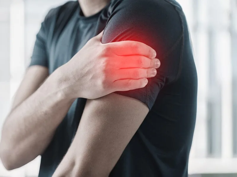 Thornapple River Chiropractic treating arm pain in Grand Rapids