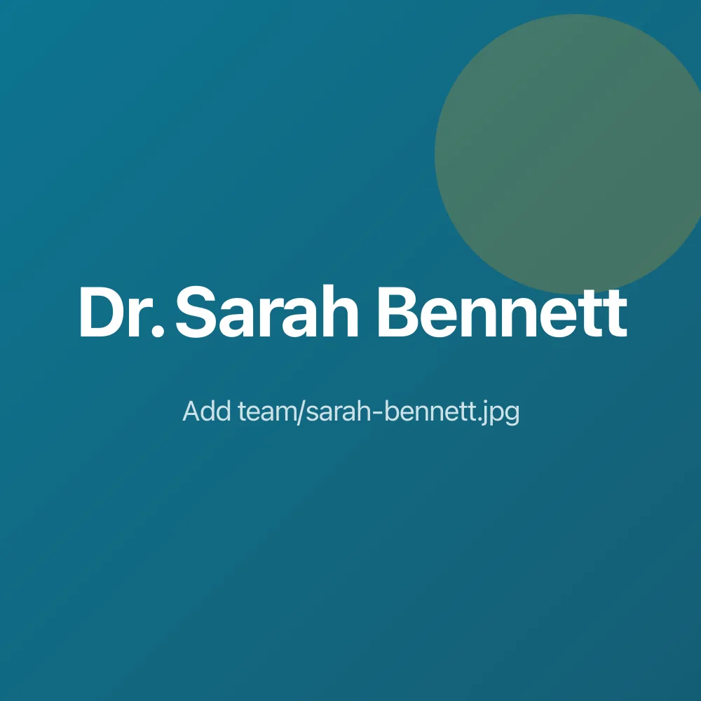 Dr. Sarah Bennett, DC